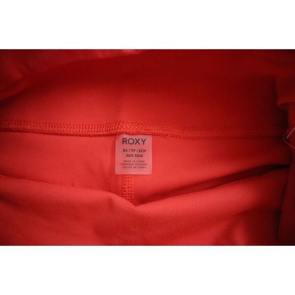 Roxy ARJNP03209 Women Sz XS Pink Kaileo High Waisted Capri Workout Leggings - Picture 4 of 7